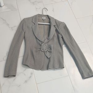Armani Collezioni size 8 gray blazer
